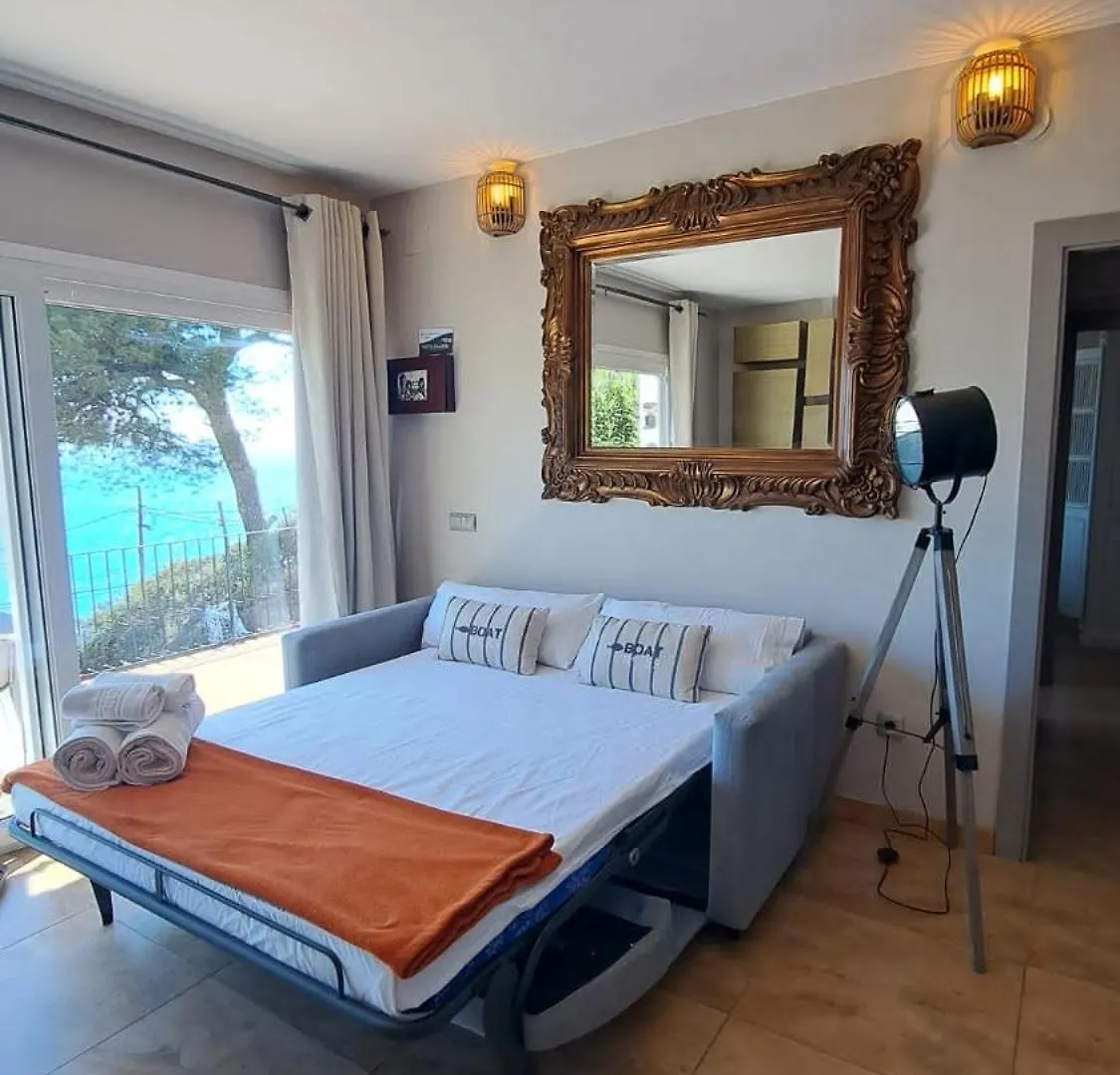 Apartamento Sol y Mar 1-Maison jumelée avec terrasse, piscine et parking communautaire, surplomb de mer Begur España