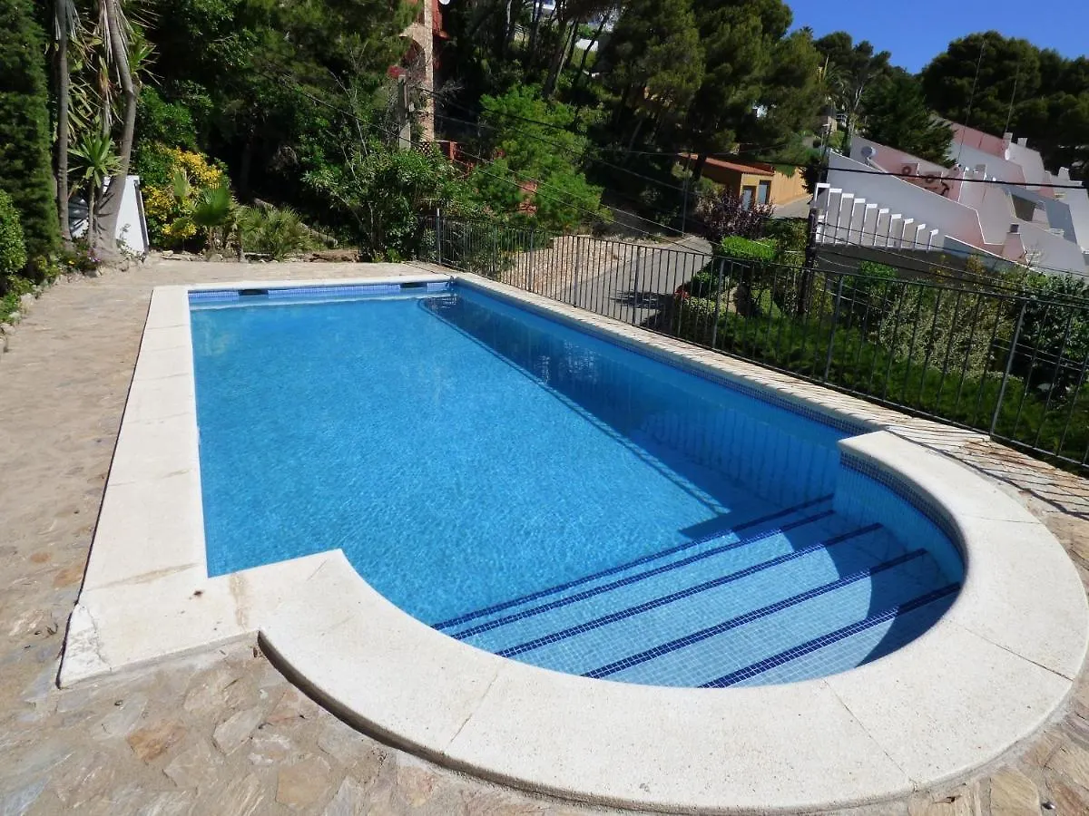 Sol y Mar 1-Maison jumelée avec terrasse, piscine et parking communautaire, surplomb de mer Begur 0*,  España
